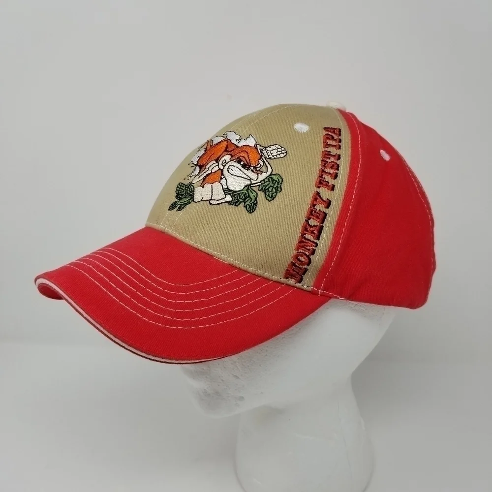 Shipyard Brewery Portland Maine Brewing Monkey Fist Stitched Hat Cap Embroidery